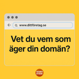 Vet du vem som äger ditt domännamn?